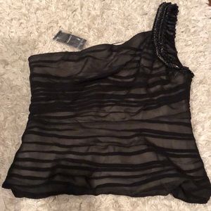 Women’s BEBE one shoulder top